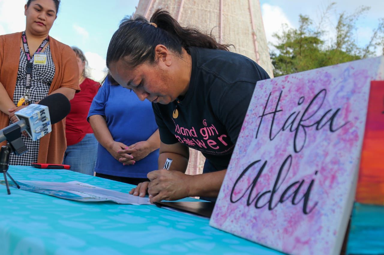 IGP renews Hafa Adai Pledge